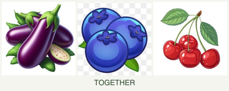Can you plant eggplant, blueberries and cherries together?