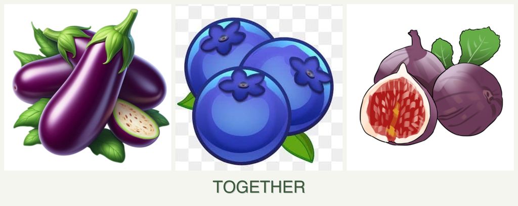 Can you plant eggplant, blueberries and figs together?