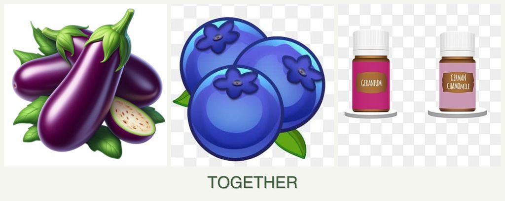 Can you plant eggplant, blueberries and geraniums together?