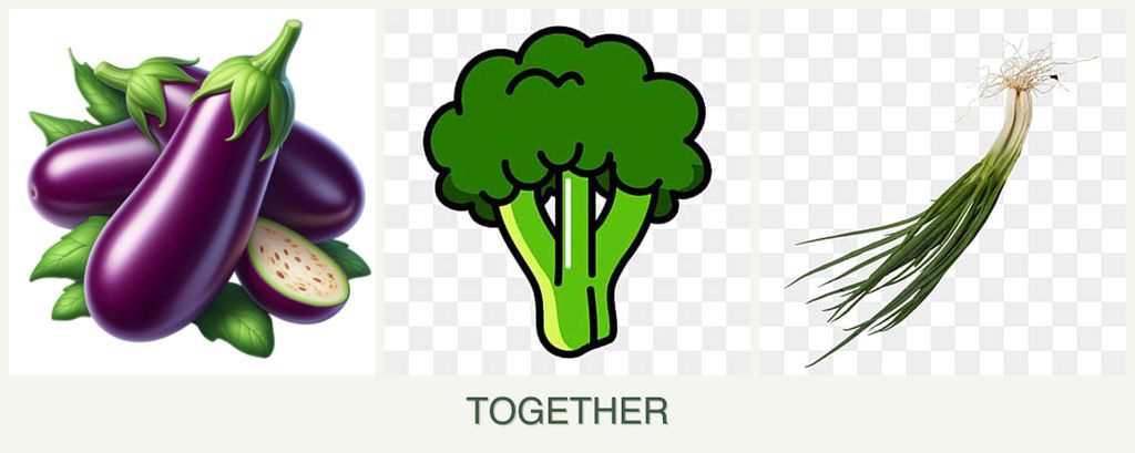 Can you plant eggplant, broccoli and chives together?
