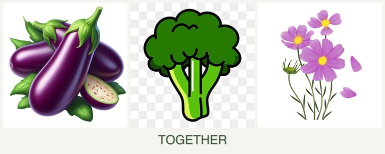 Can you plant eggplant, broccoli and cosmos together?