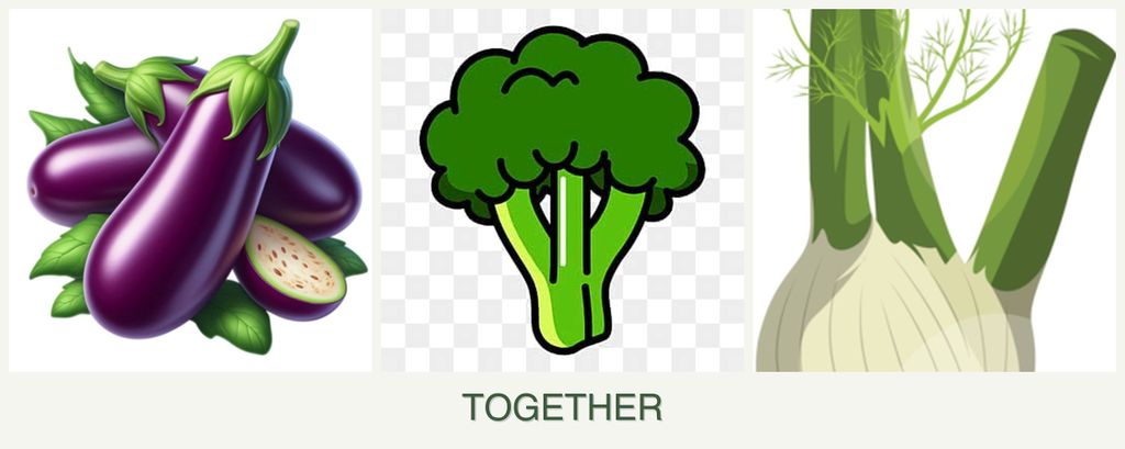Can you plant eggplant, broccoli and fennel together?