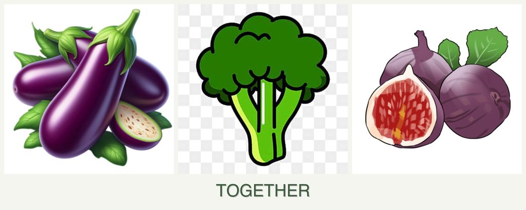 Can you plant eggplant, broccoli and figs together?