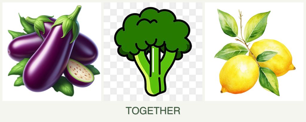 Can you plant eggplant, broccoli and lemons together?