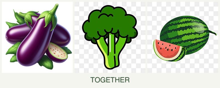 Can you plant eggplant, broccoli and melons together?