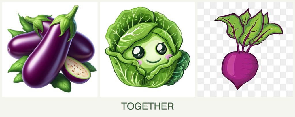 Can you plant eggplant, cabbage and beets together?
