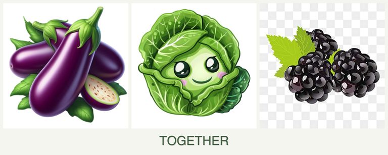 Can you plant eggplant, cabbage and blackberries together?