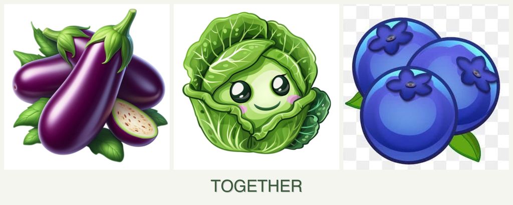 Can you plant eggplant, cabbage and blueberries together?