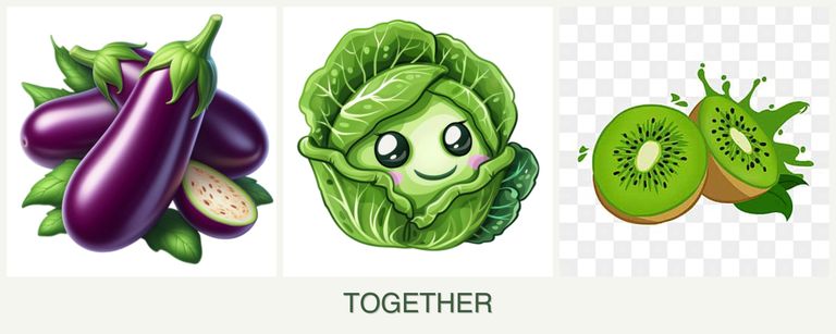 Can you plant eggplant, cabbage and kiwi together?