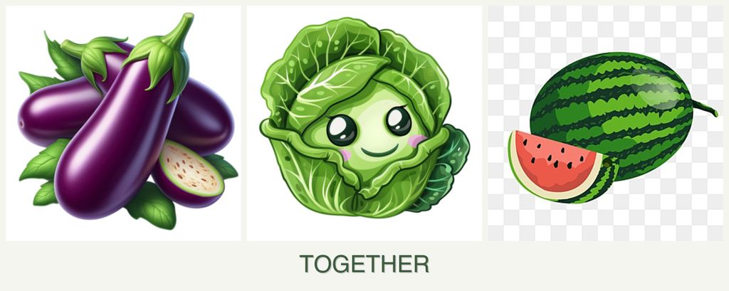 Can you plant eggplant, cabbage and melons together?
