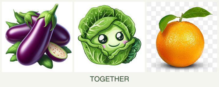 Can you plant eggplant, cabbage and oranges together?
