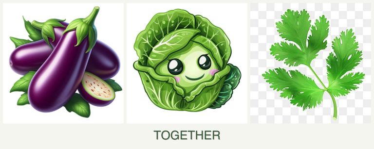 Can you plant eggplant, cabbage and parsley together?