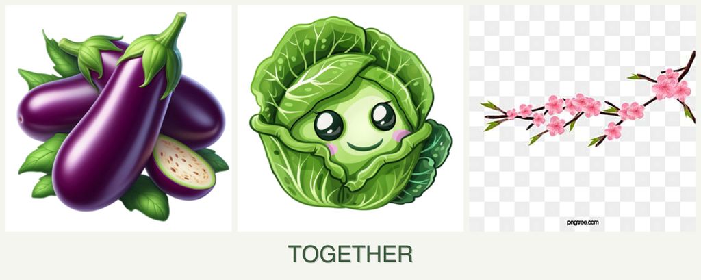 Can you plant eggplant, cabbage and peaches together?