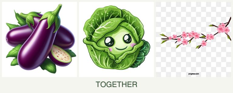 Can you plant eggplant, cabbage and peaches together?