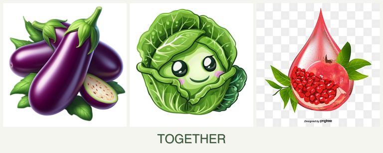 Can you plant eggplant, cabbage and pomegranates together?