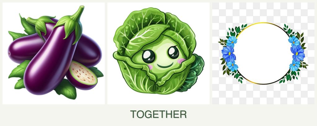 Can you plant eggplant, cabbage and zinnias together?