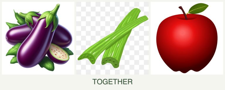 Can you plant eggplant, celery and apples together?