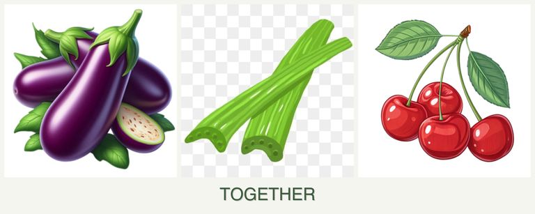 Can you plant eggplant, celery and cherries together?