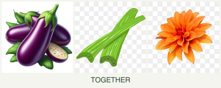 Can you plant eggplant, celery and dahlias together?