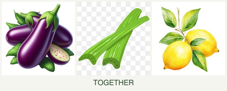 Can you plant eggplant, celery and lemons together?