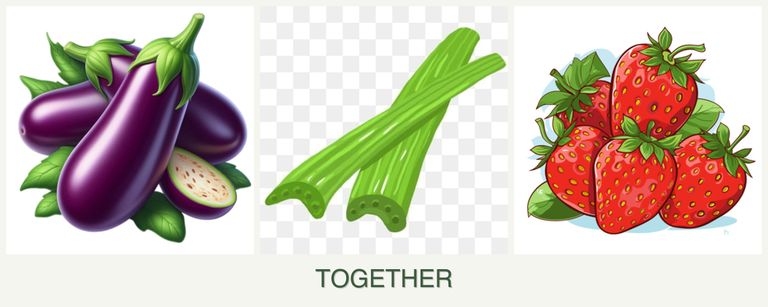 Can you plant eggplant, celery and strawberries together?