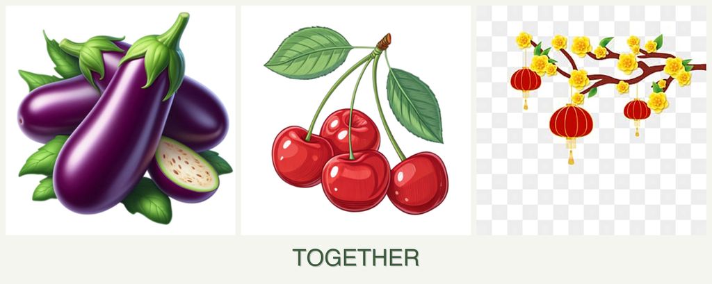 Can you plant eggplant, cherries and apricots together?
