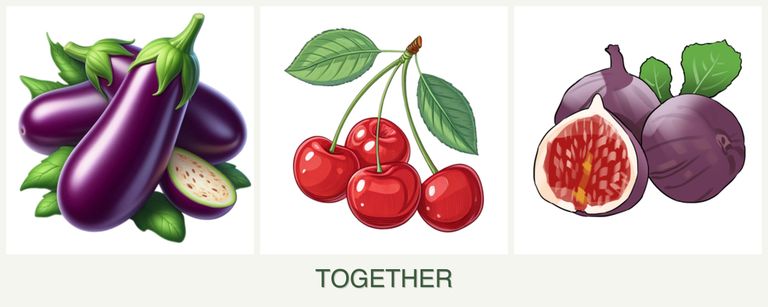 Can you plant eggplant, cherries and figs together?