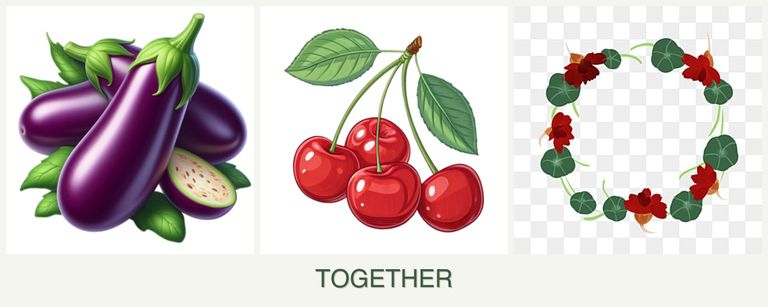 Can you plant eggplant, cherries and nasturtiums together?