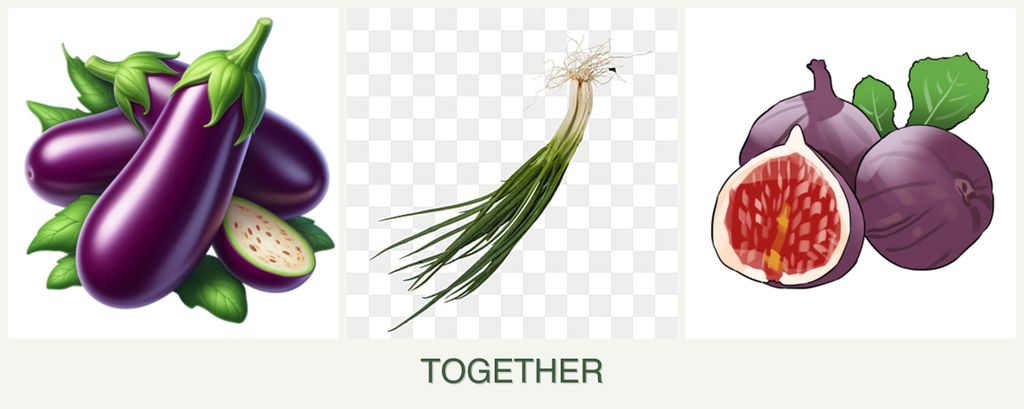 Can you plant eggplant, chives and figs together?