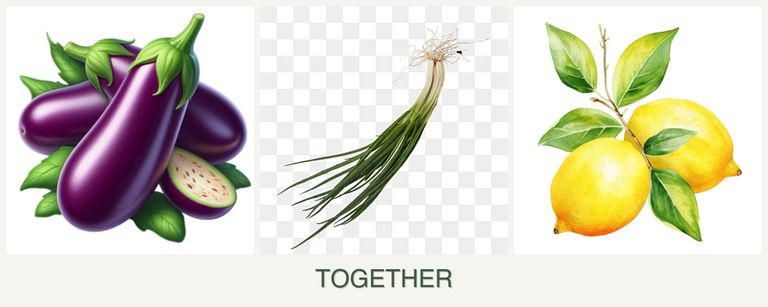 Can you plant eggplant, chives and lemons together?