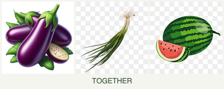 Can you plant eggplant, chives and melons together?
