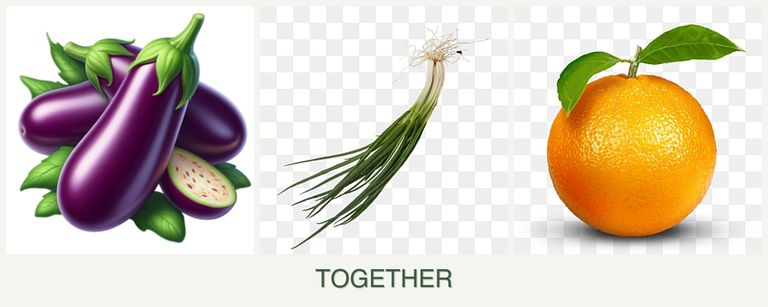 Can you plant eggplant, chives and oranges together?