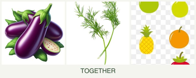 Can you plant eggplant, dill and pears together?