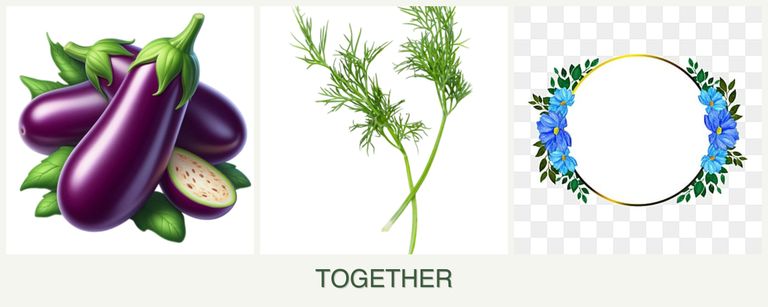 Can you plant eggplant, dill and zinnias together?