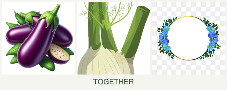 Can you plant eggplant, fennel and zinnias together?