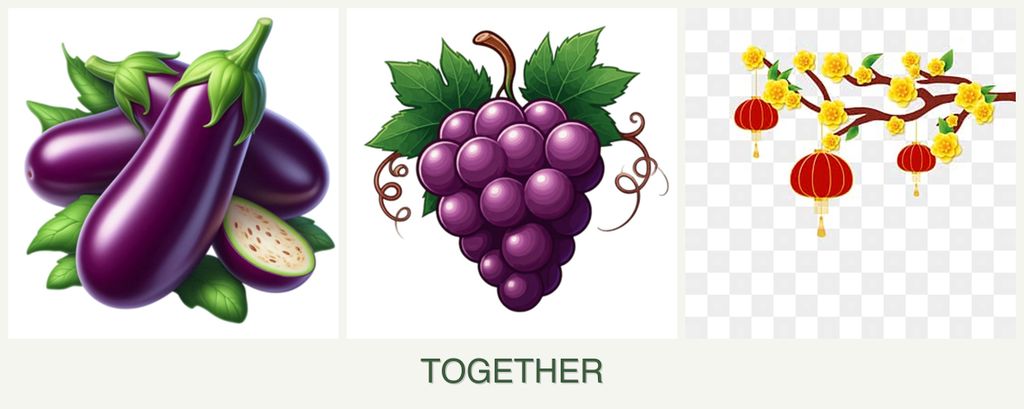 Can you plant eggplant, grapes and apricots together?