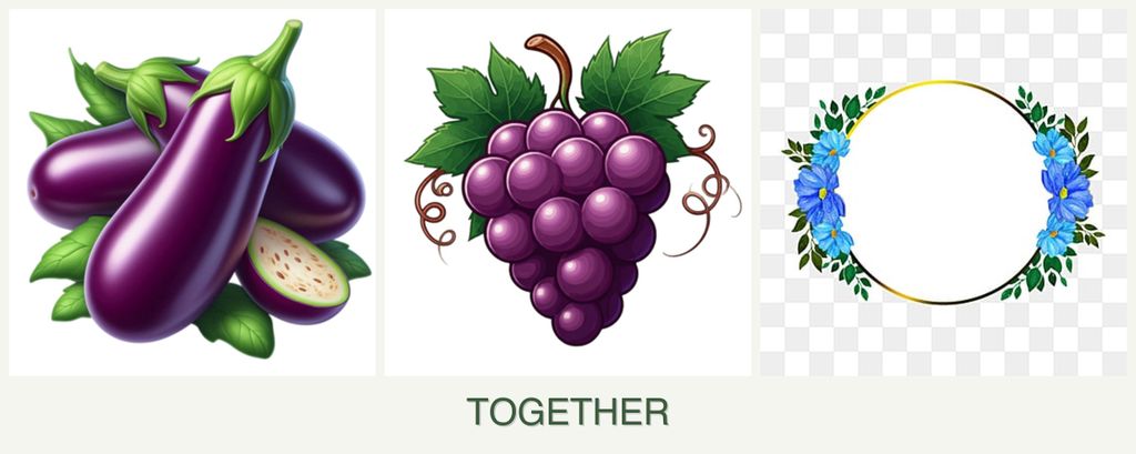 Can you plant eggplant, grapes and zinnias together?