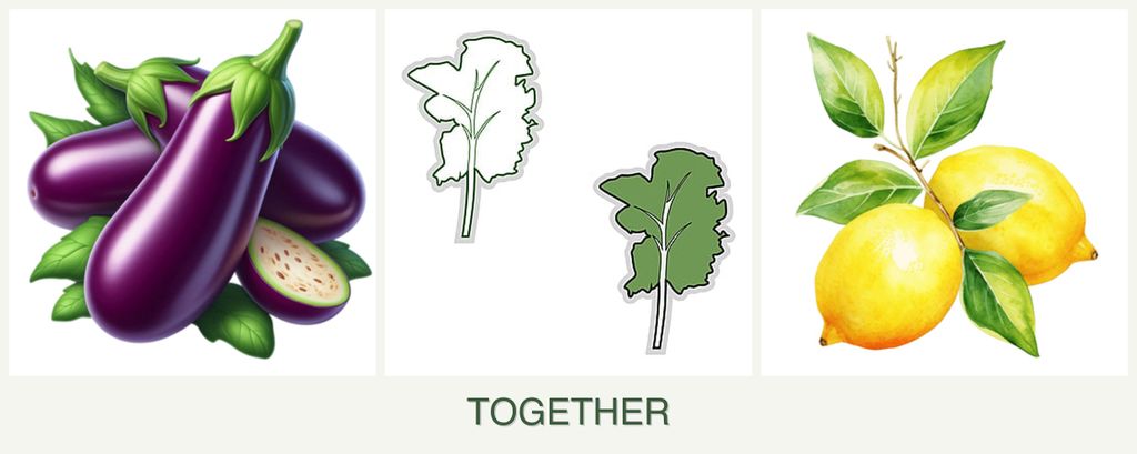 Can you plant eggplant, kale and lemons together?