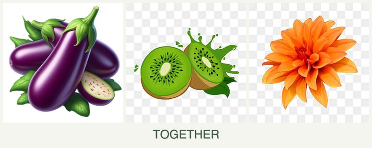 Can you plant eggplant, kiwi and dahlias together?