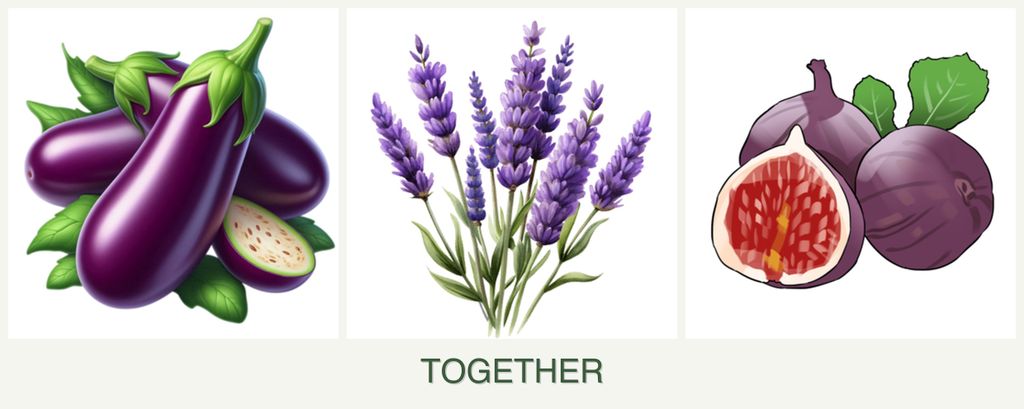 Can you plant eggplant, lavender and figs together?