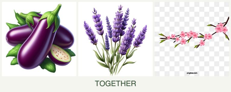 Can you plant eggplant, lavender and peaches together?