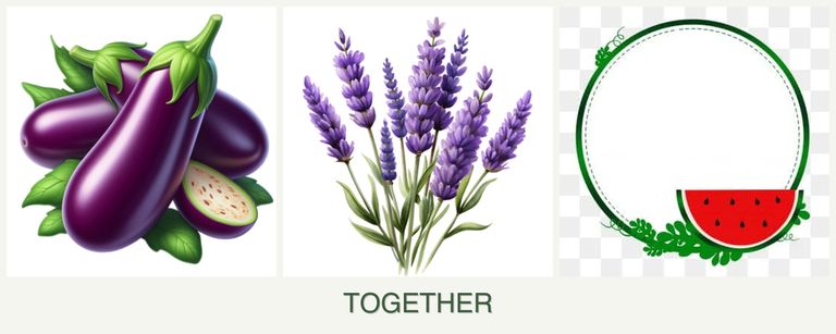 Can you plant eggplant, lavender and watermelons together?