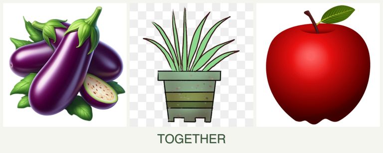 Can you plant eggplant, lemongrass and apples together?