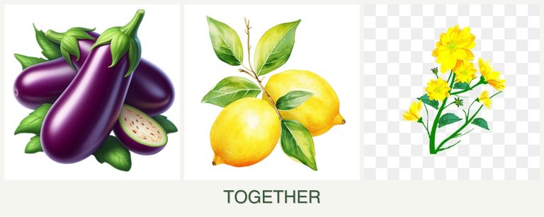 Can you plant eggplant, lemons and calendula together?