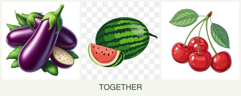 Can you plant eggplant, melons and cherries together?