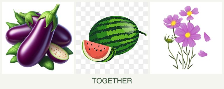 Can you plant eggplant, melons and cosmos together?