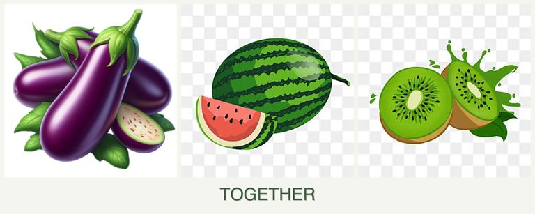 Can you plant eggplant, melons and kiwi together?