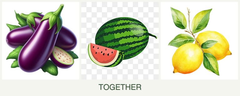 Can you plant eggplant, melons and lemons together?