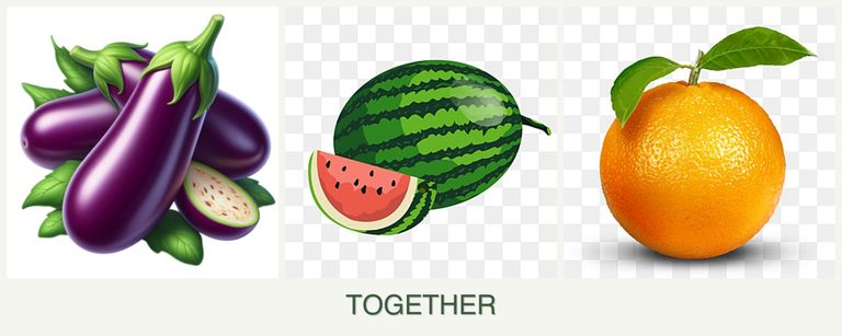 Can you plant eggplant, melons and oranges together?