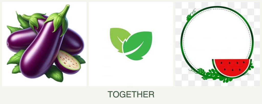 Can you plant eggplant, mint and watermelons together?